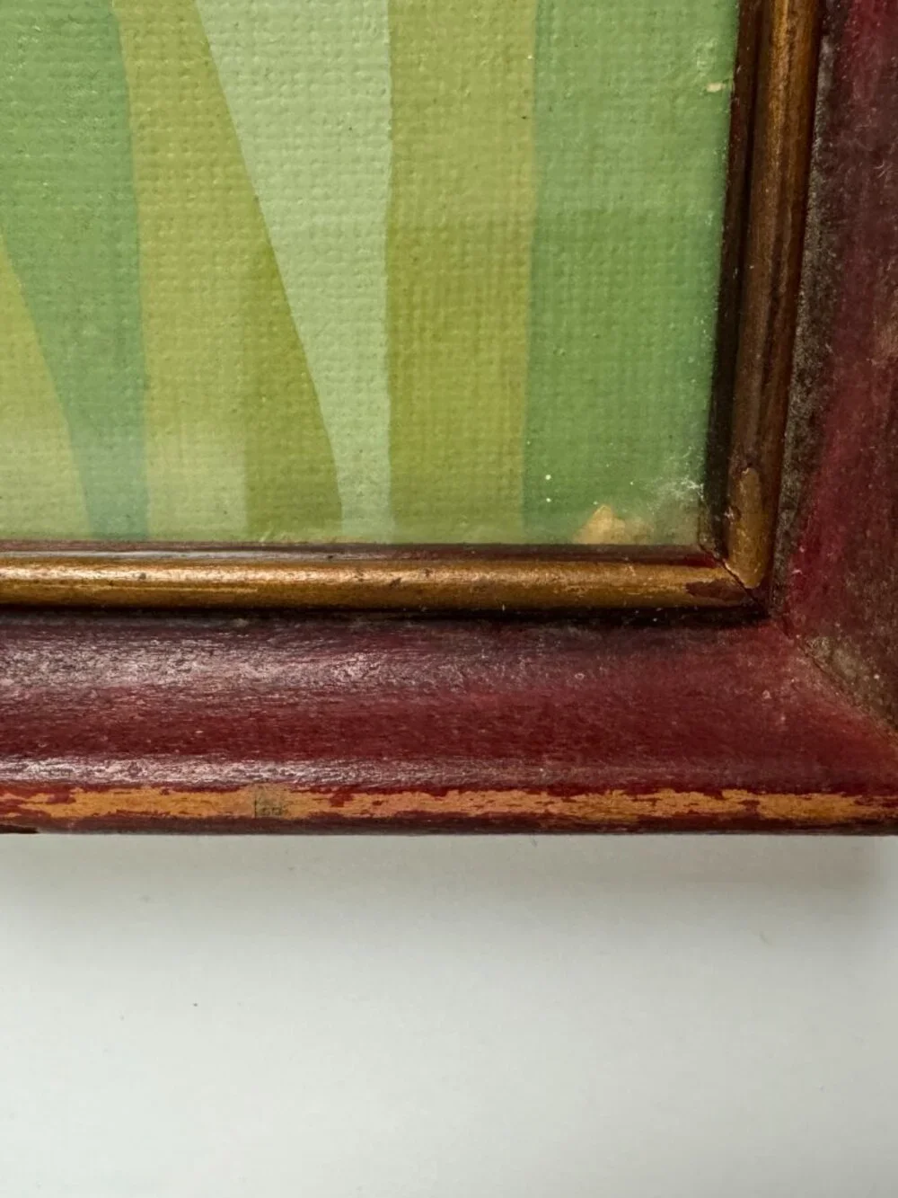 Vintage 1950 - 1960s PBN Paint by Numbers Balcony Ballet Ballerina Painting